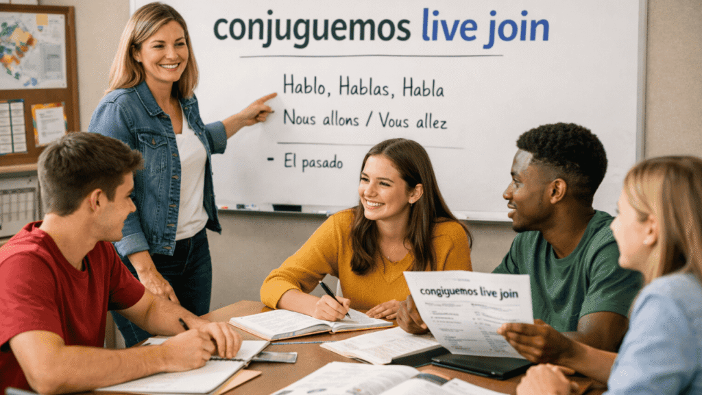 conjuguemos live join