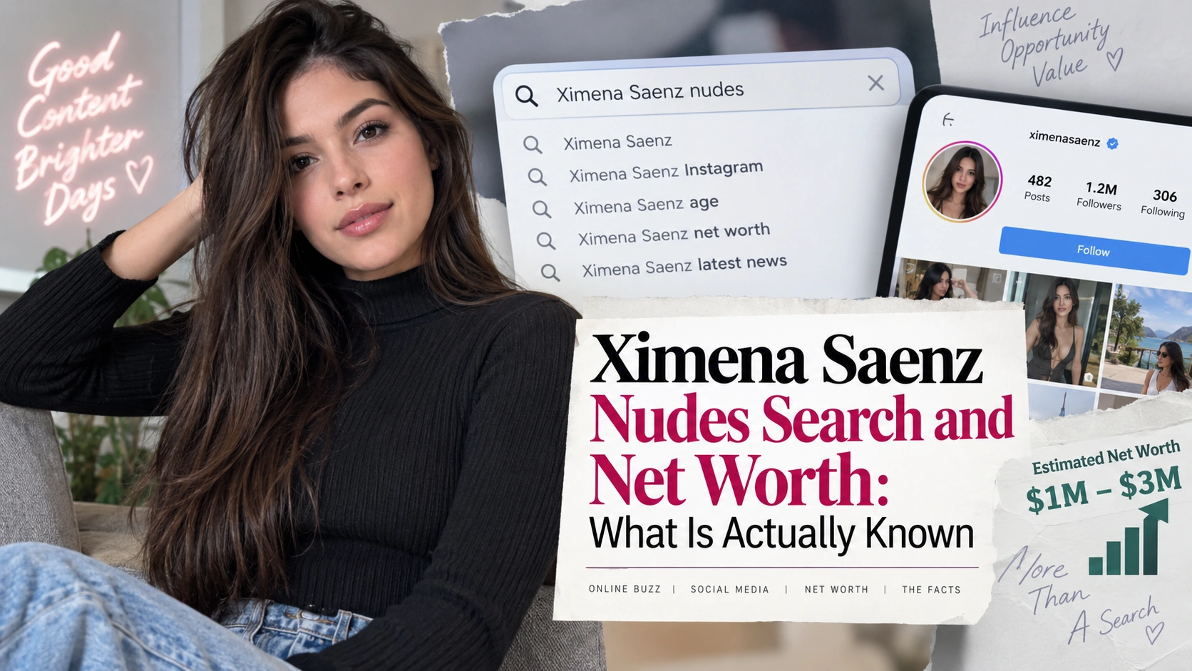 Ximena Saenz Nudes Search and Net Worth: What Is Actually Known?